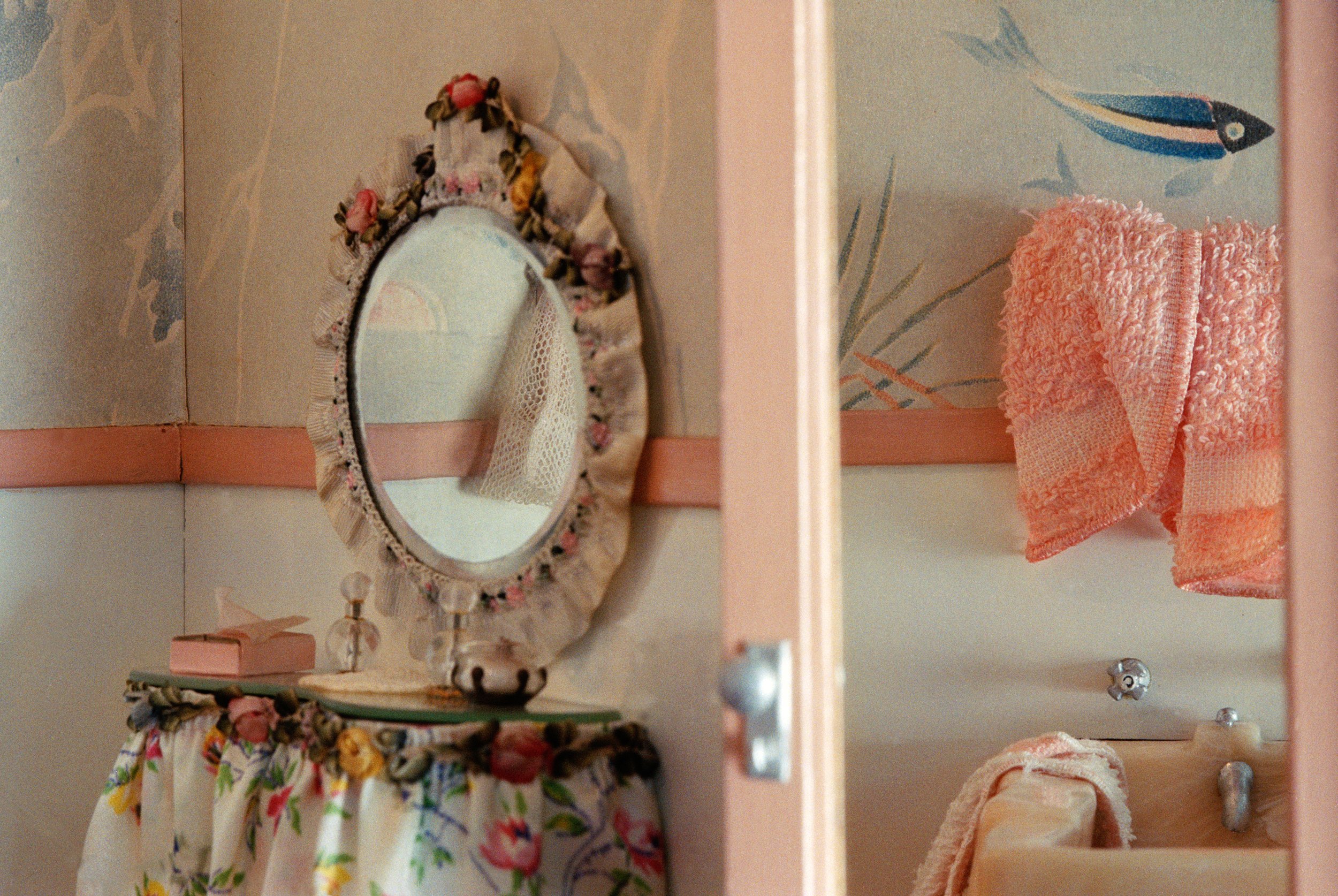 Pink Bathroom (mirror)