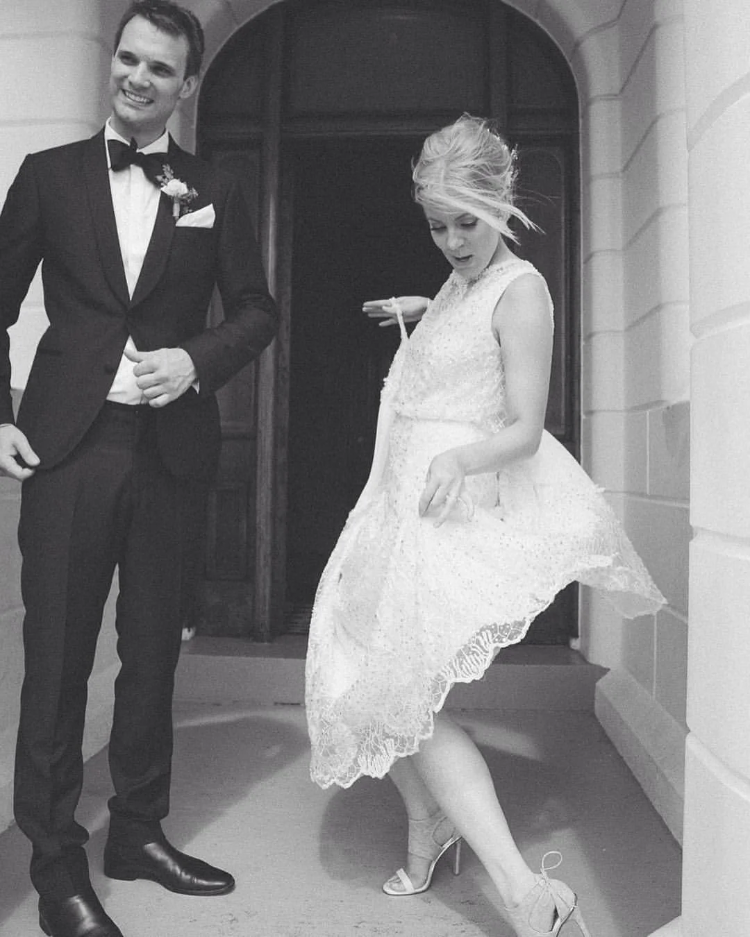 K E V I N and Beautiful L I N A catching the breeze up at byron bay lighthouse. #rollingwithit #byronbaylighthouse #byronbaywedding #oliviatexierphotography #byronbayweddingphotographer #candidweddingphotography  (at Byron Bay Lighthouse)