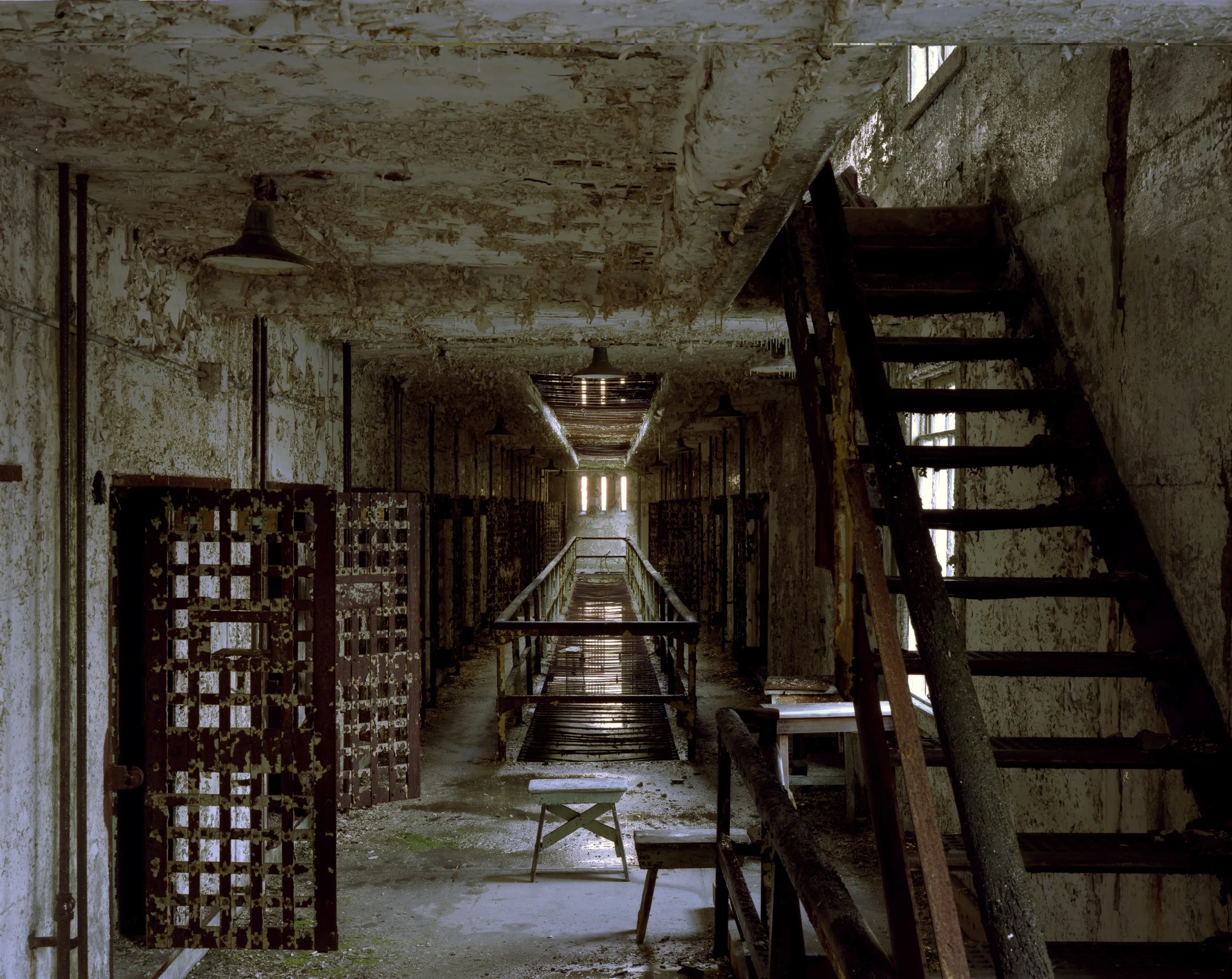  Cell Block, Eastern State Penitentiary, Philadelphia, Pennsylvania  2003 