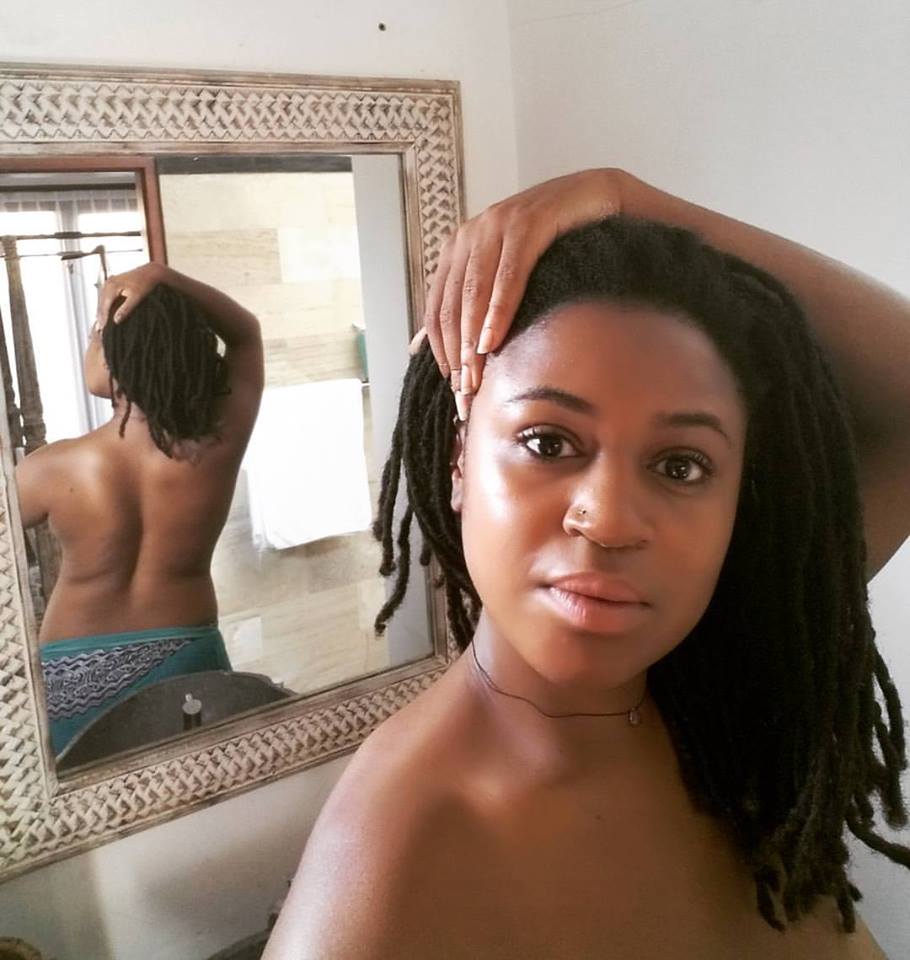 1 year ago, when I cut off my locs of nearly 5 years. May 1, 2016