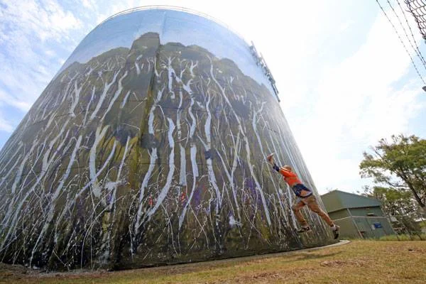Peregian Beach Water Tower Public Mural Project