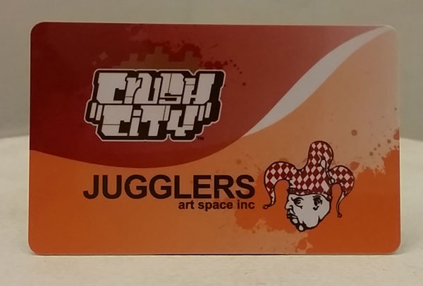 New Loyalty Cards - A Jugglers & Crush City Collaboration