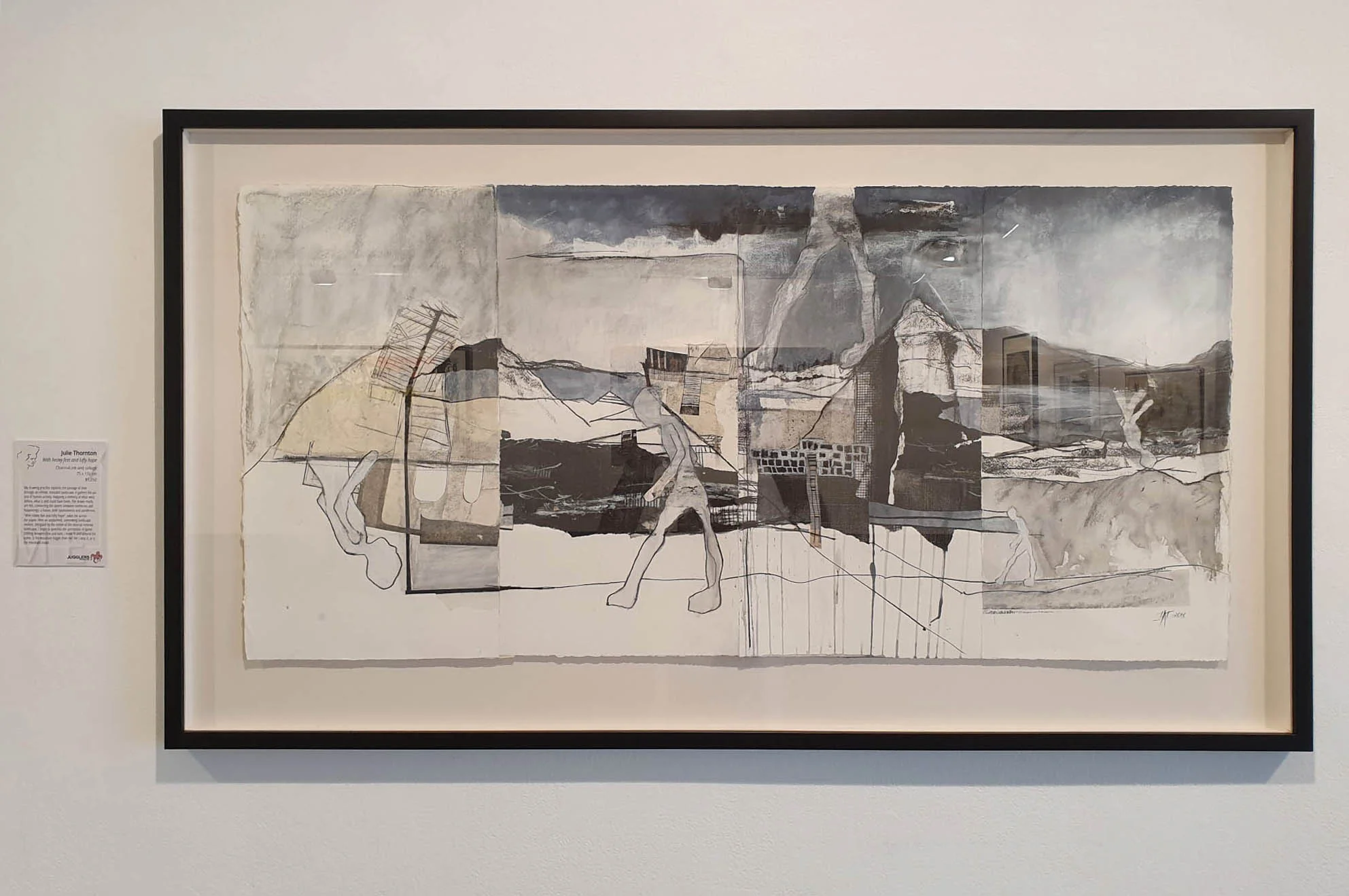 Honourable Mention : Julie Thornton “ With heavy feet and lofty hope ”