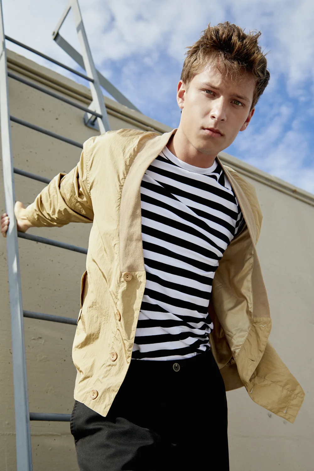 Brandon Butler for Hey Beauti Magazine, Goodmen Series