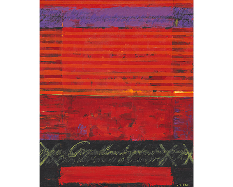 "Untitled Red" by Froydis Lynaas - Limited edition Giclée Fine-Art Print