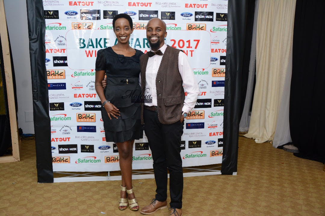  With Wambui J. Lamu, founder of Hairpolitan Magazine, another BAKE Awards nominee.  Picture courtesy of Malaika Photography.  