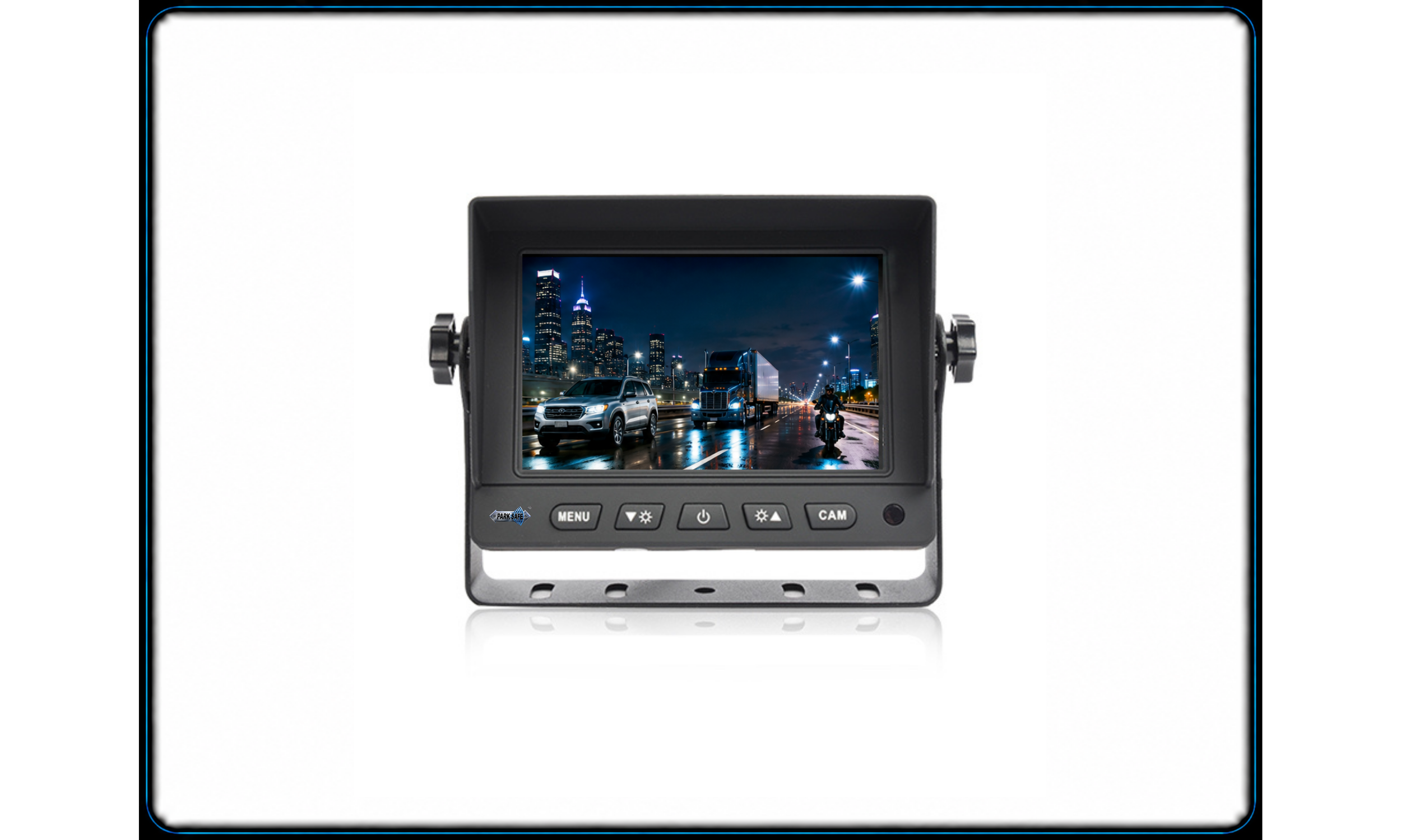5" Reversing 4 Pin 3CH Monitor  (SKU:26-073MO)