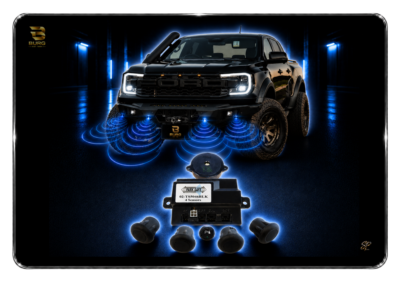 UTE/SUV  FRONT PARKING SENSORS (SKU:02-TS5046BLK)