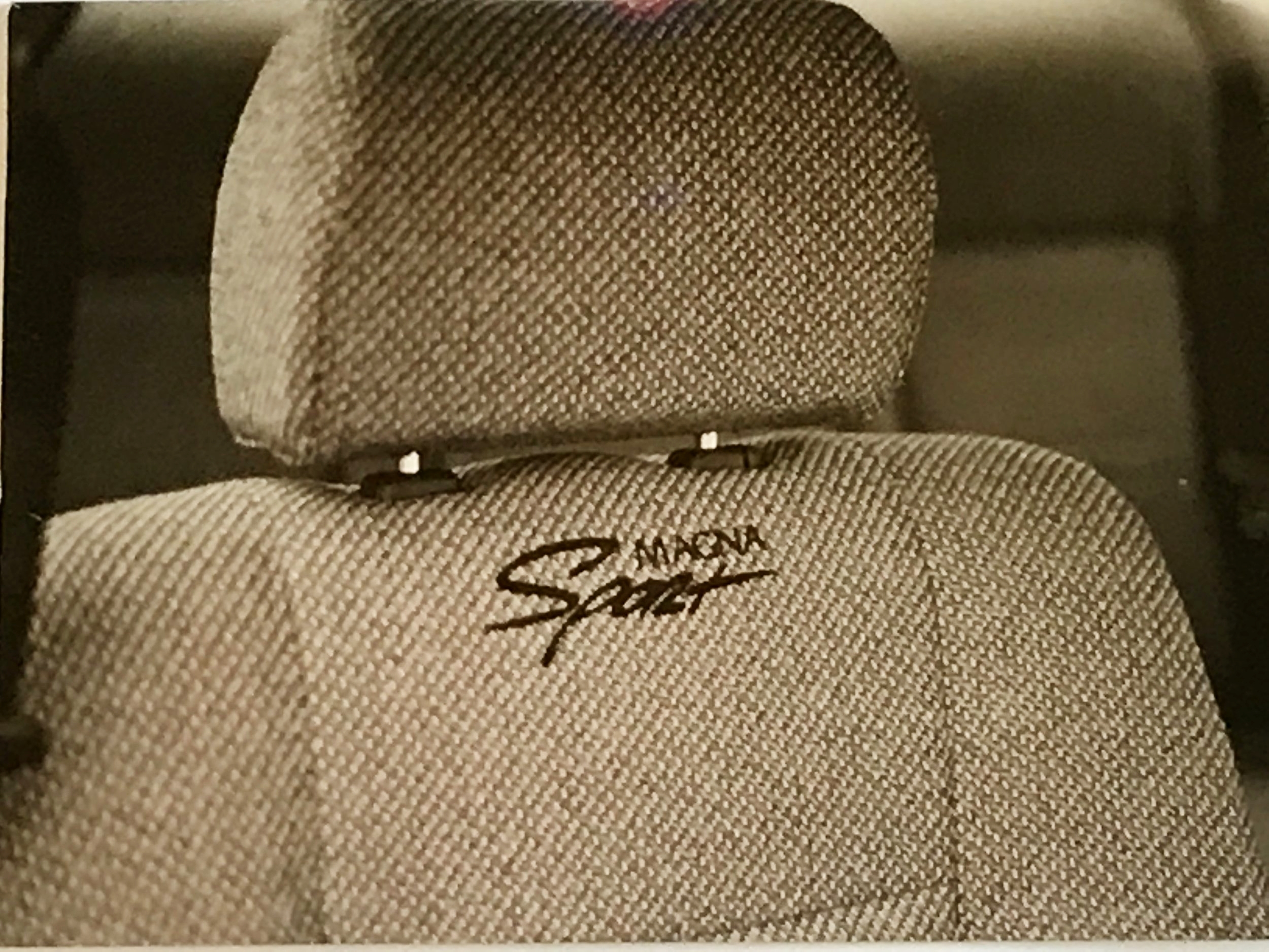 Custom Seat Trim 1990s