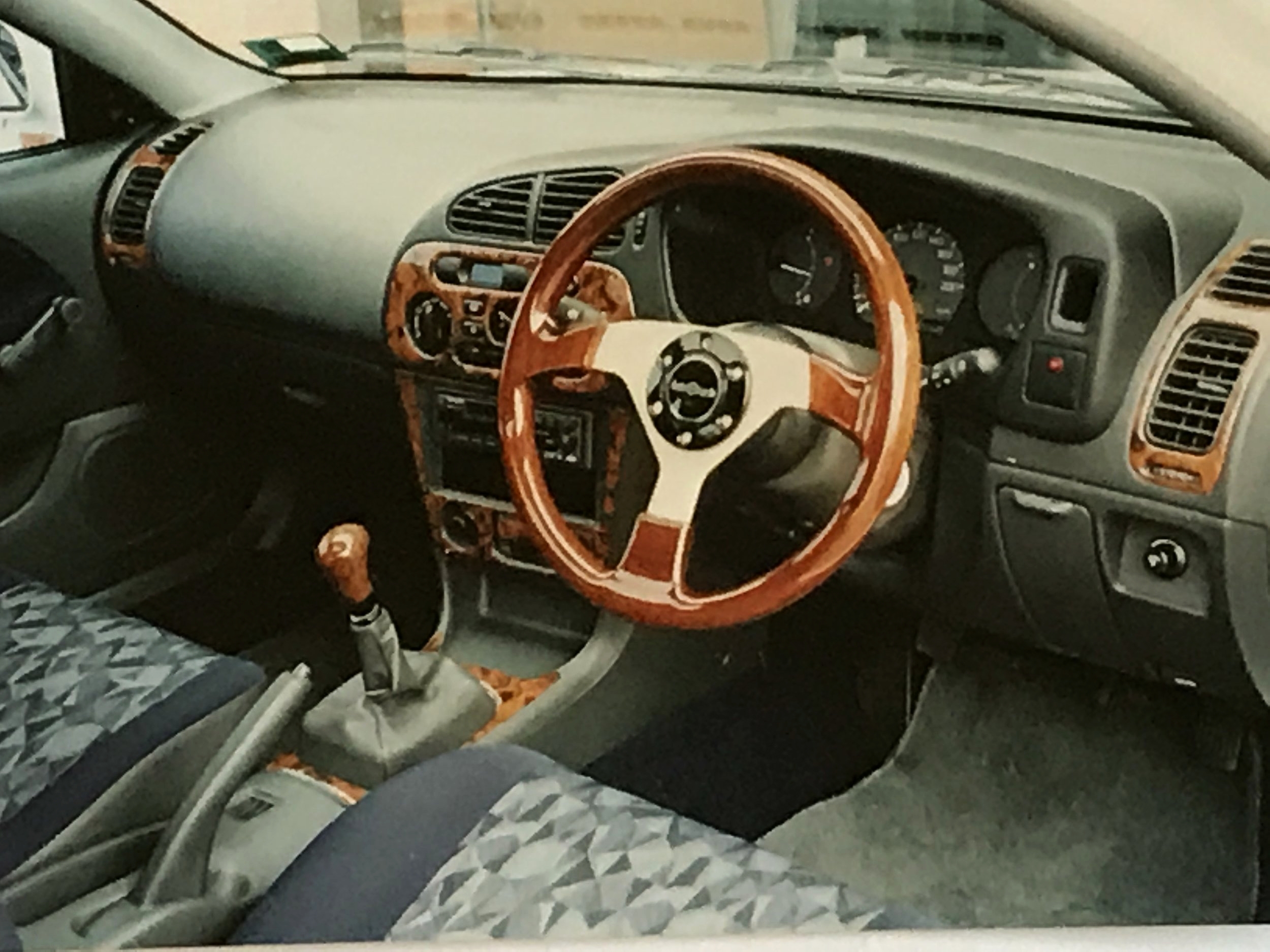 Interior Woodgrain Styling 1990s on