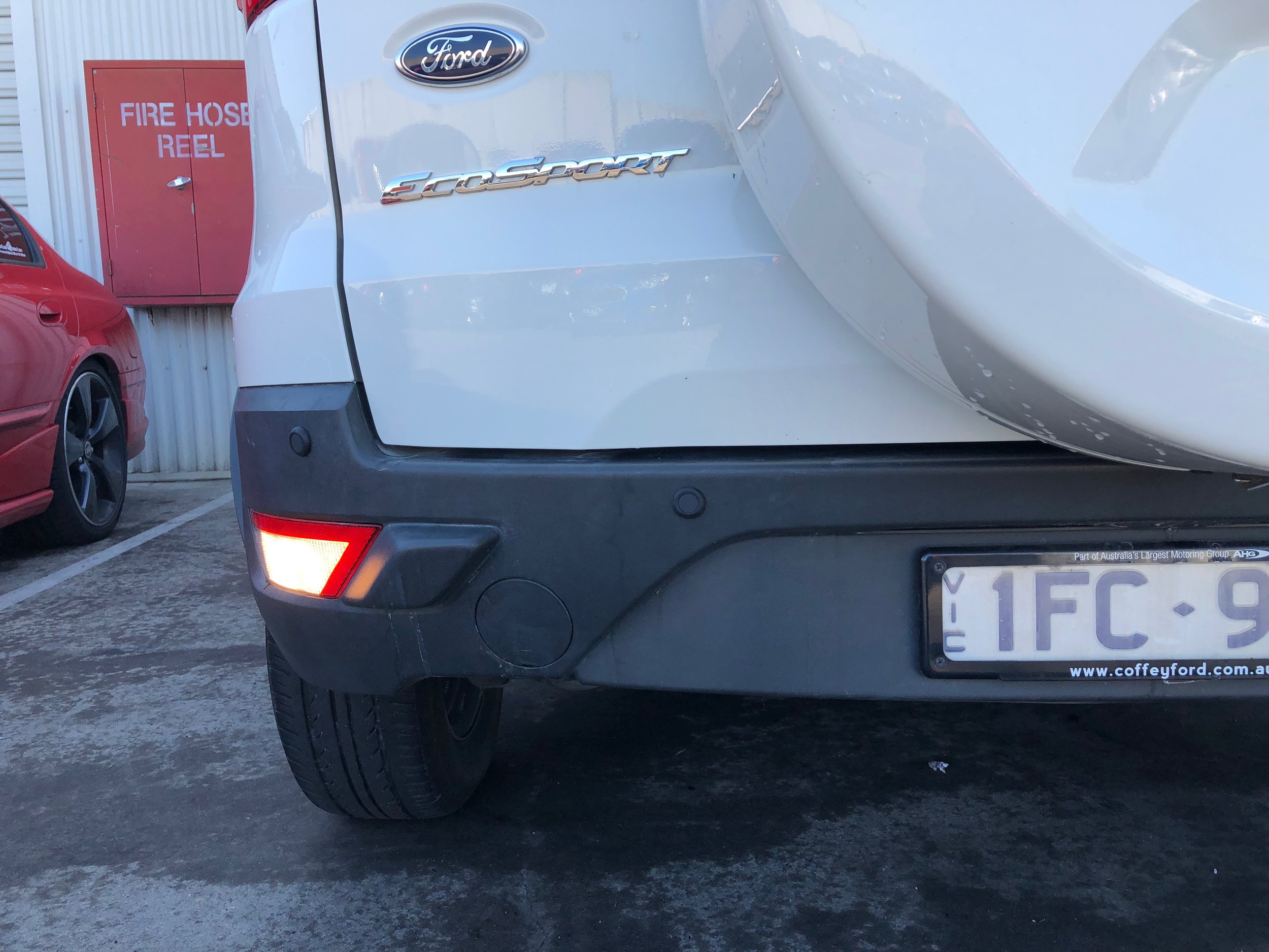 FORD EcoSport with PARKSAFE 19.5mm Rubber Sensors