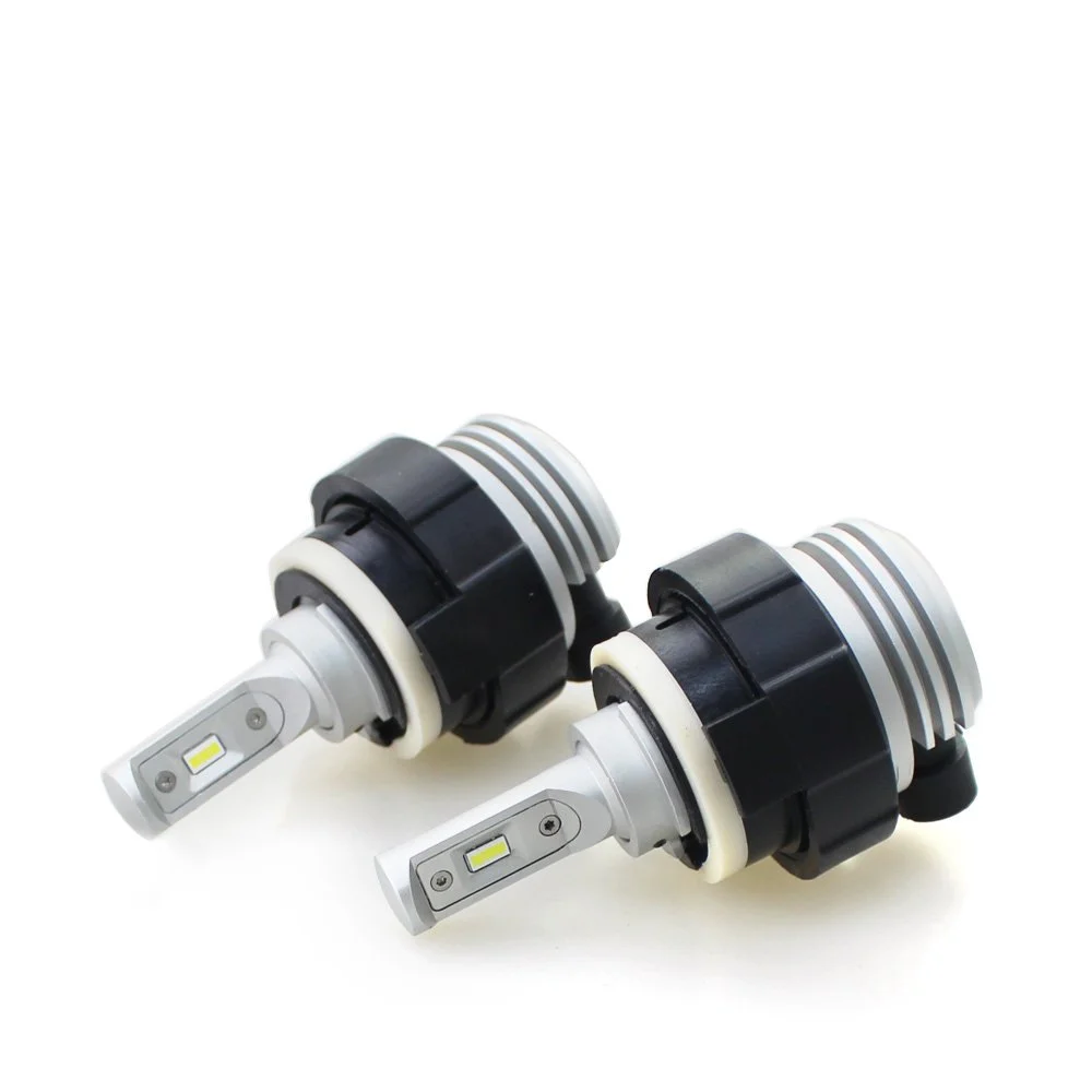 BMW E46 Series 1 Headlights Upgrade High Performance LED Lighting ON ...