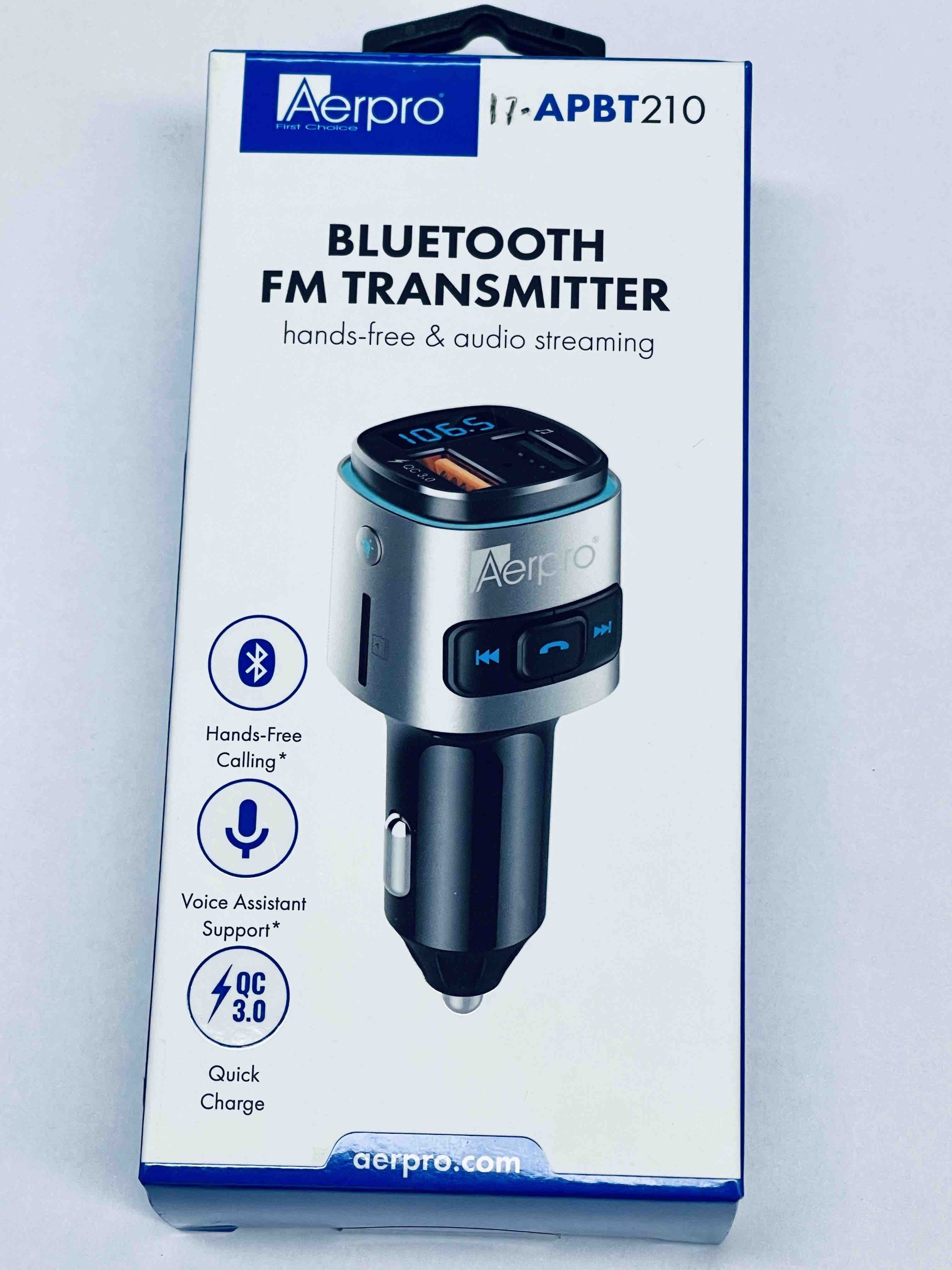 Hands-Free Bluetooth FM Transmitter