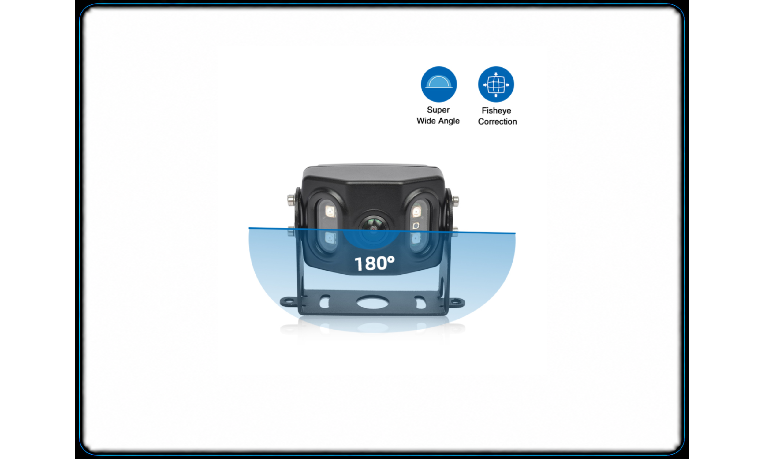 Reversing Camera AHD 180`Fisheye IR Camera SKU:26-044/180V2