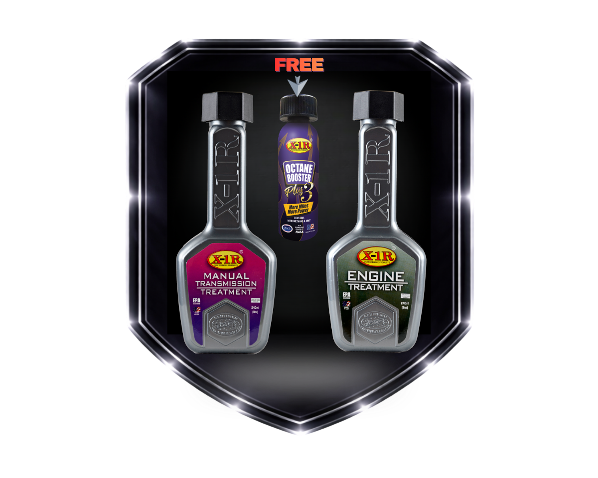 X1R Engine Oil & Manual G/Box Treatments 3 pce