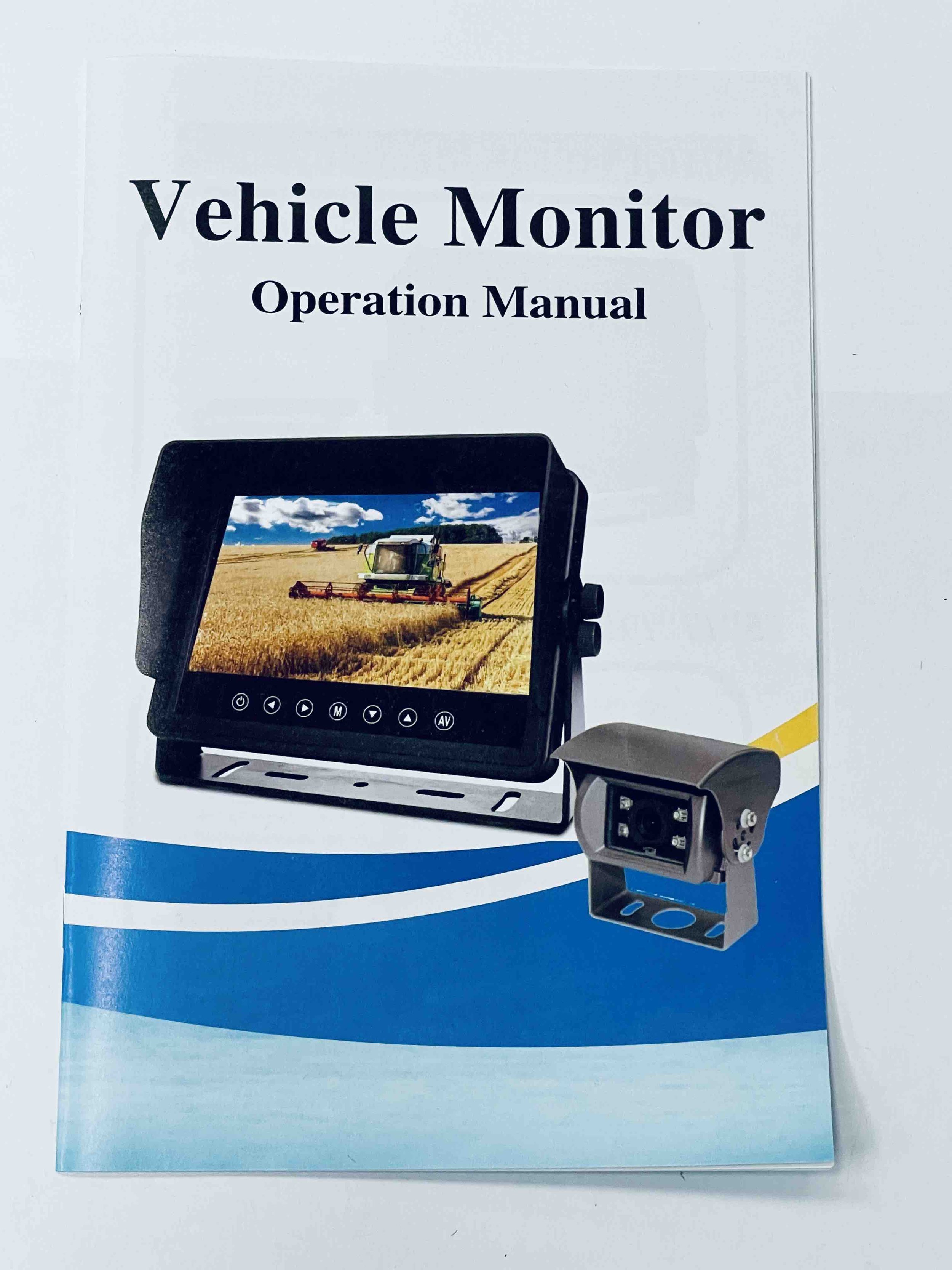 5" Reversing 4 Pin 3CH Monitor (SKU:26-073MO)