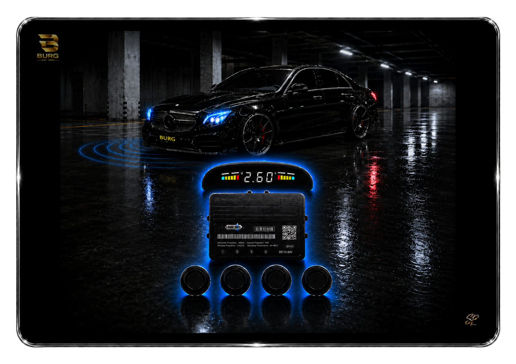 Parksafe/Haodi Wireless Parking Sensors (SKU:02-KF058B)