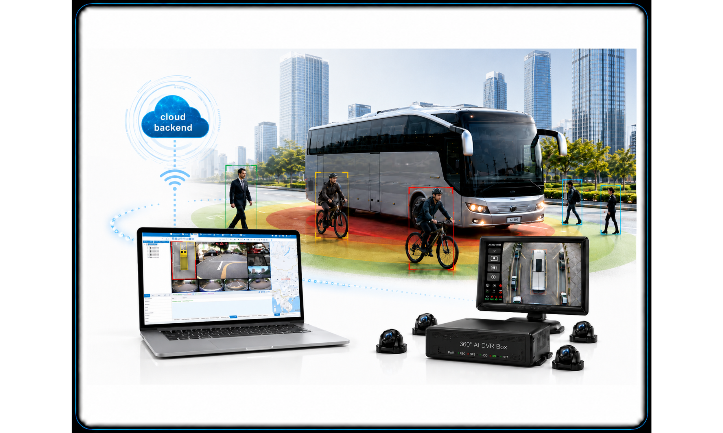 10.1-inch AI 360° AVM System with 4G Module Coming Soon