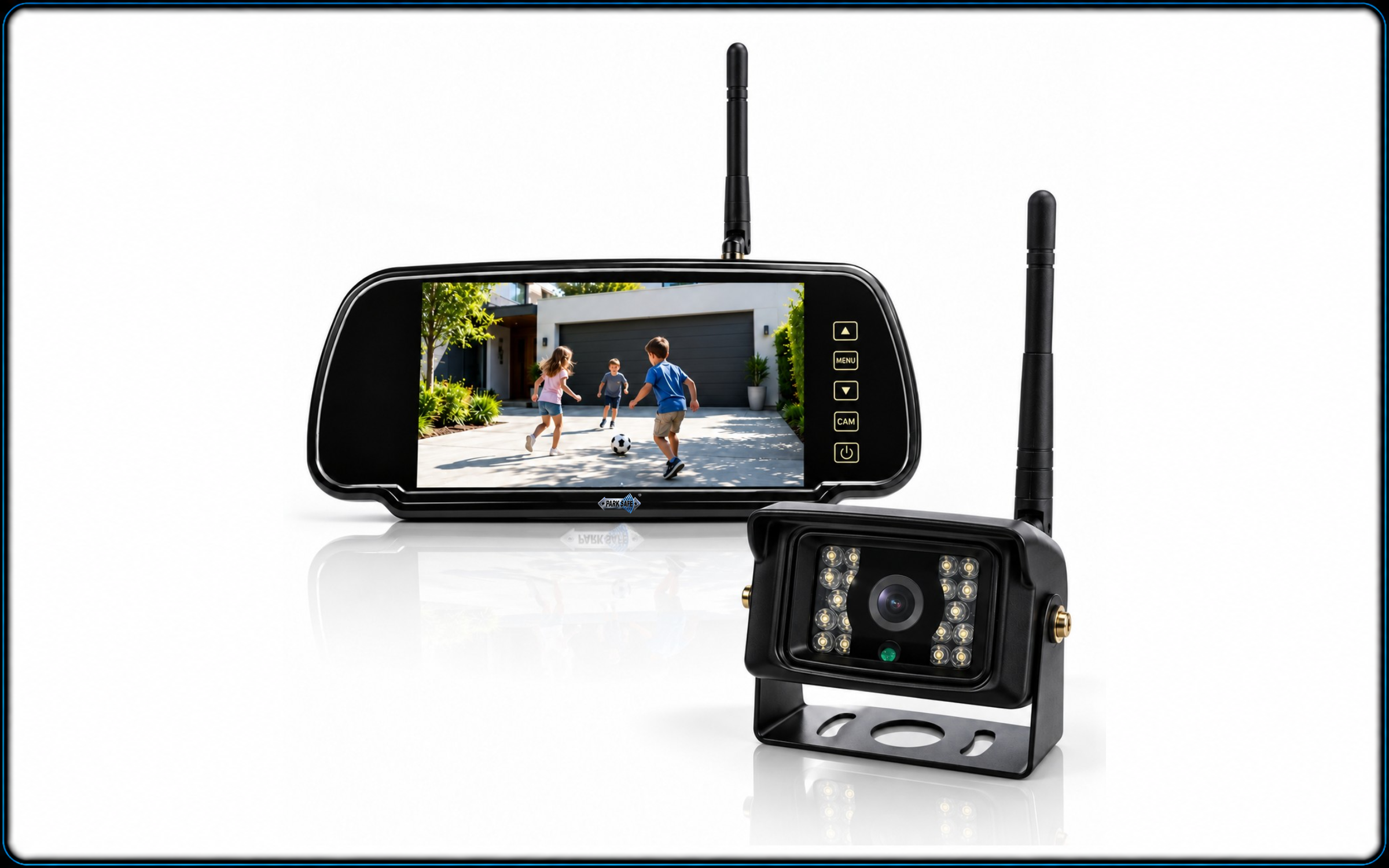 Wireless  7” AHD Monitor  + IR Camera Clip Over (SKU 26-063W)