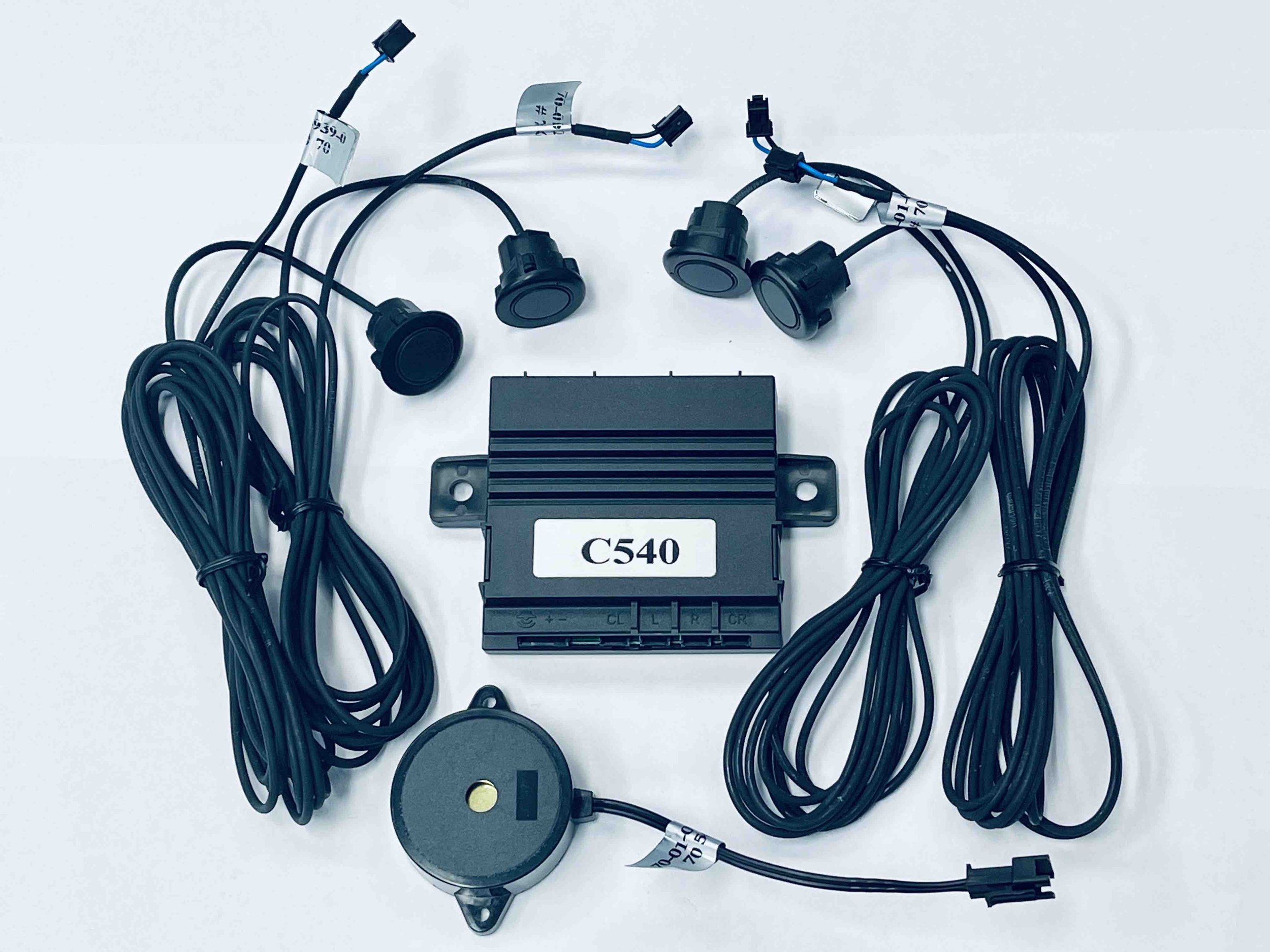4 REAR PARKSAFE REAR SENSORS + BEEPER (SKU:PN:02-PRKC540)