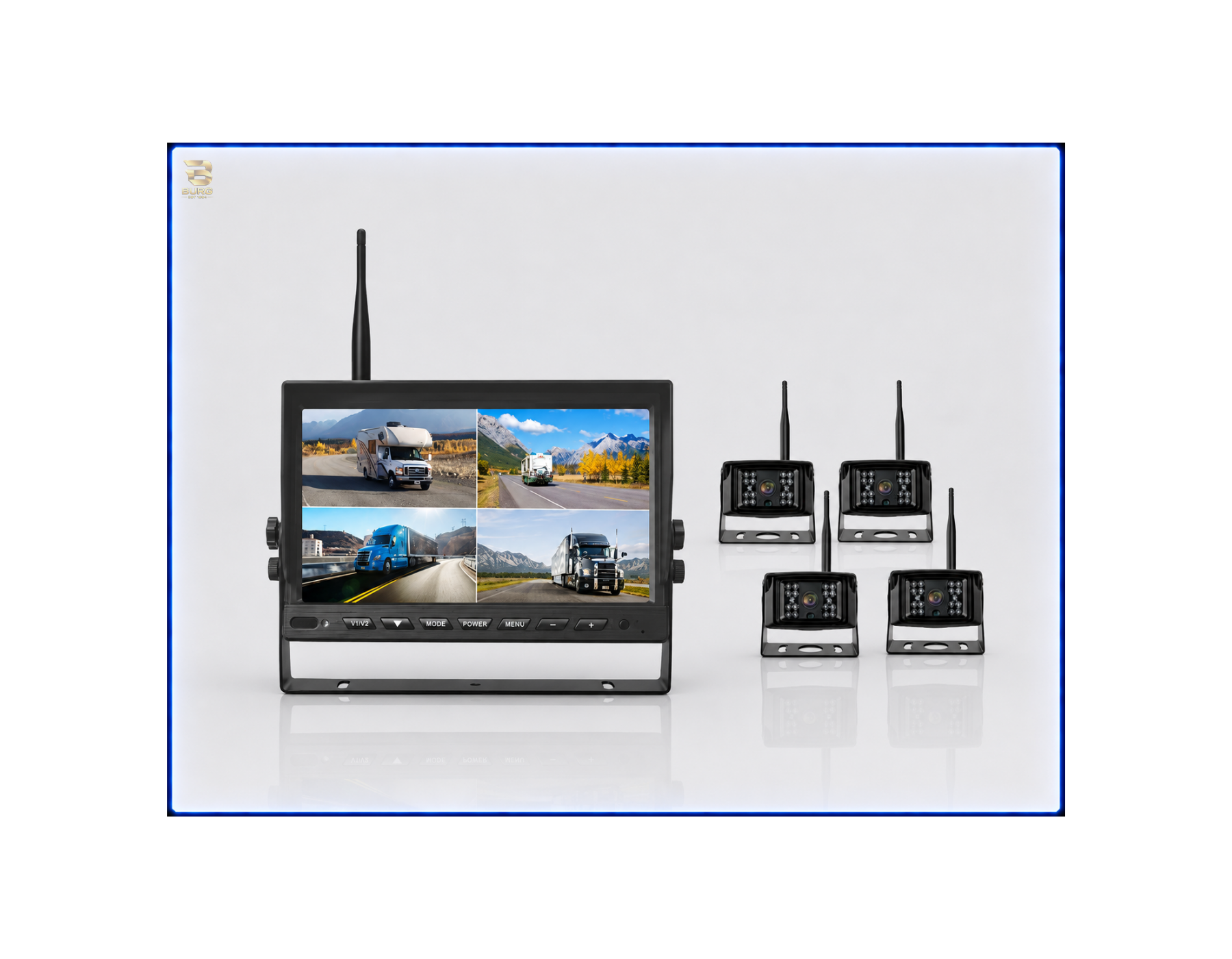 9" Wireless AHD Camera System SKU:26-101