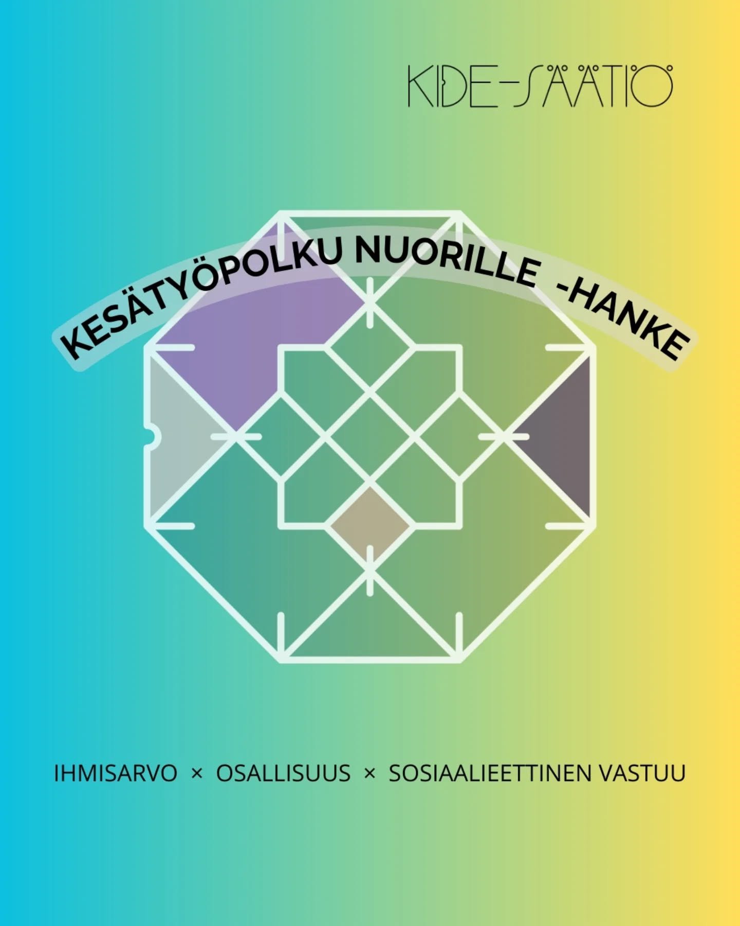 Hei sin&auml; mahdollinen ty&ouml;nantaja! Kide-s&auml;&auml;ti&ouml; auttaa t&auml;n&auml; kev&auml;&auml;n&auml; asiakasperheidens&auml; nuoria kes&auml;ty&ouml;n haussa☀️ Mahdollisuus ty&ouml;kokemusten saamiseen kuuluu kaikille, ja Kide-s&auml;&a