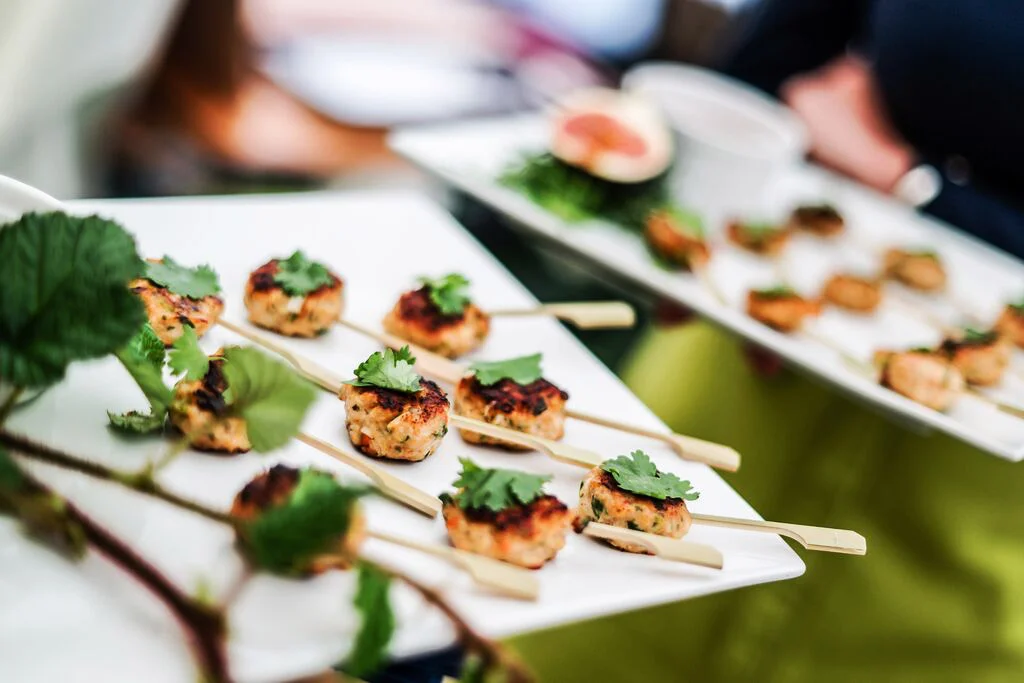 thai crab cakes with sweet chilli dipping sauce
