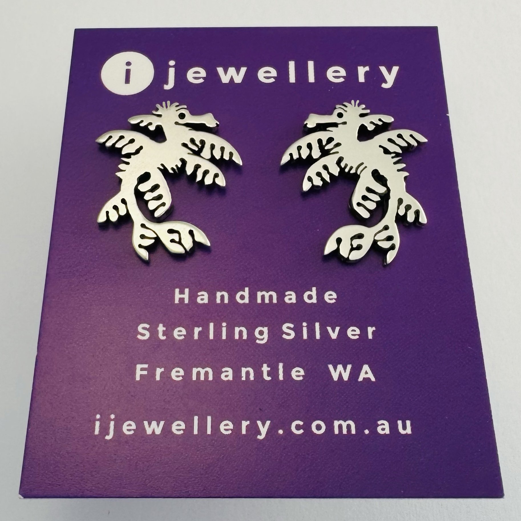 Leafy Sea Dragon Stud Earrings (1).jpg