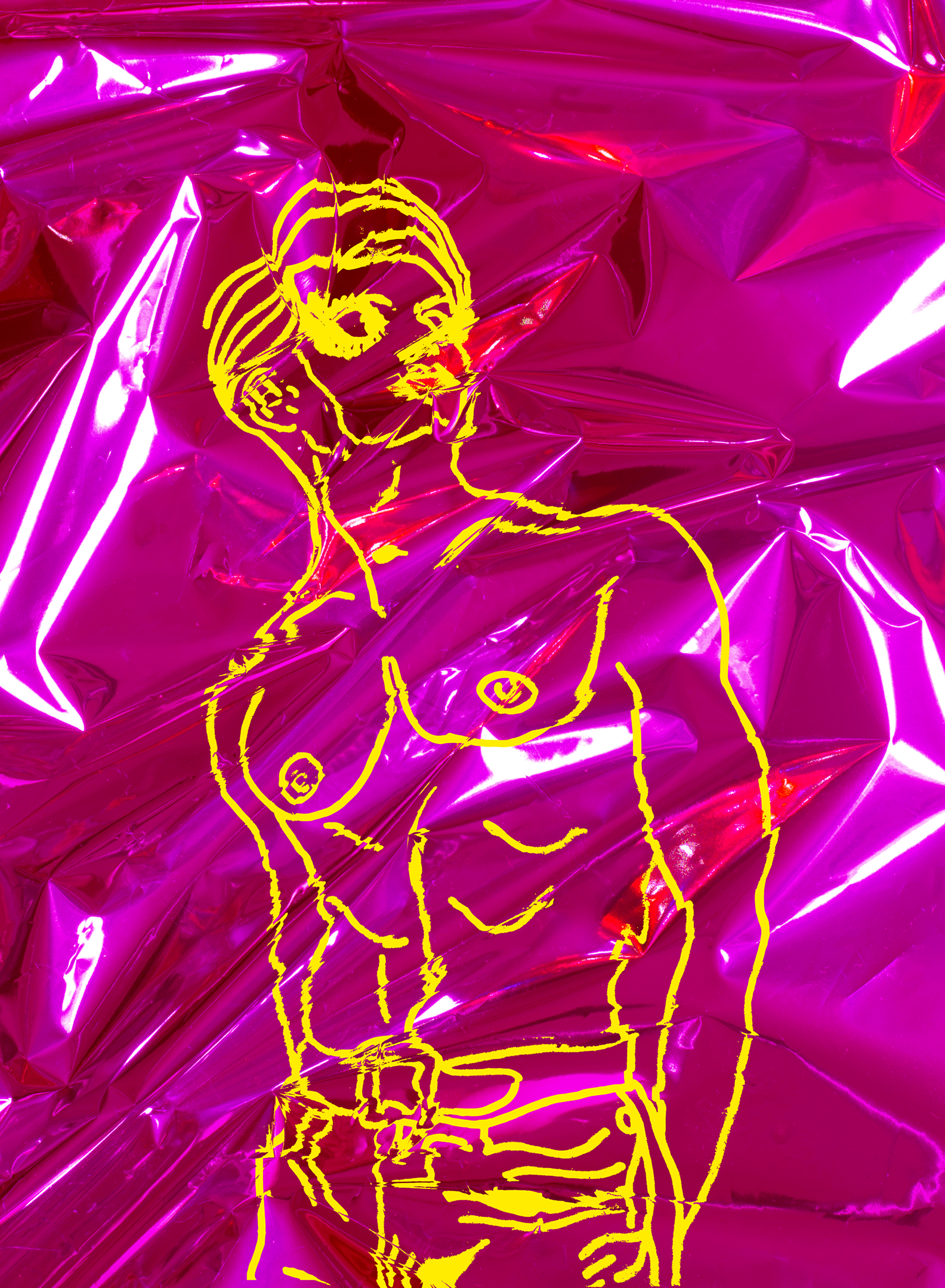 Roxy Magenta , 2017 Dye sublimation on aluminum (with box mount on reverse) Limited edition of 25 8 x 10 in (20.32 x 25.4 cm) Inquiries