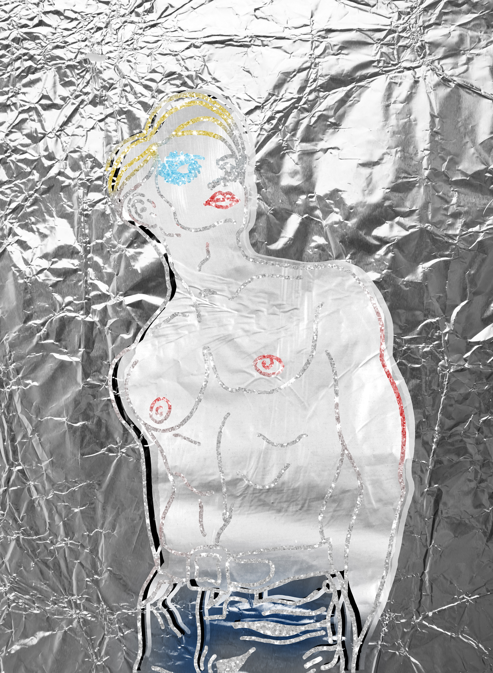Roxy No. 1, 2017 Dye sublimation on aluminum (with box mount on reverse) Limited edition of 25 8 x 10 in (20.32 x 25.4 cm) Inquiries