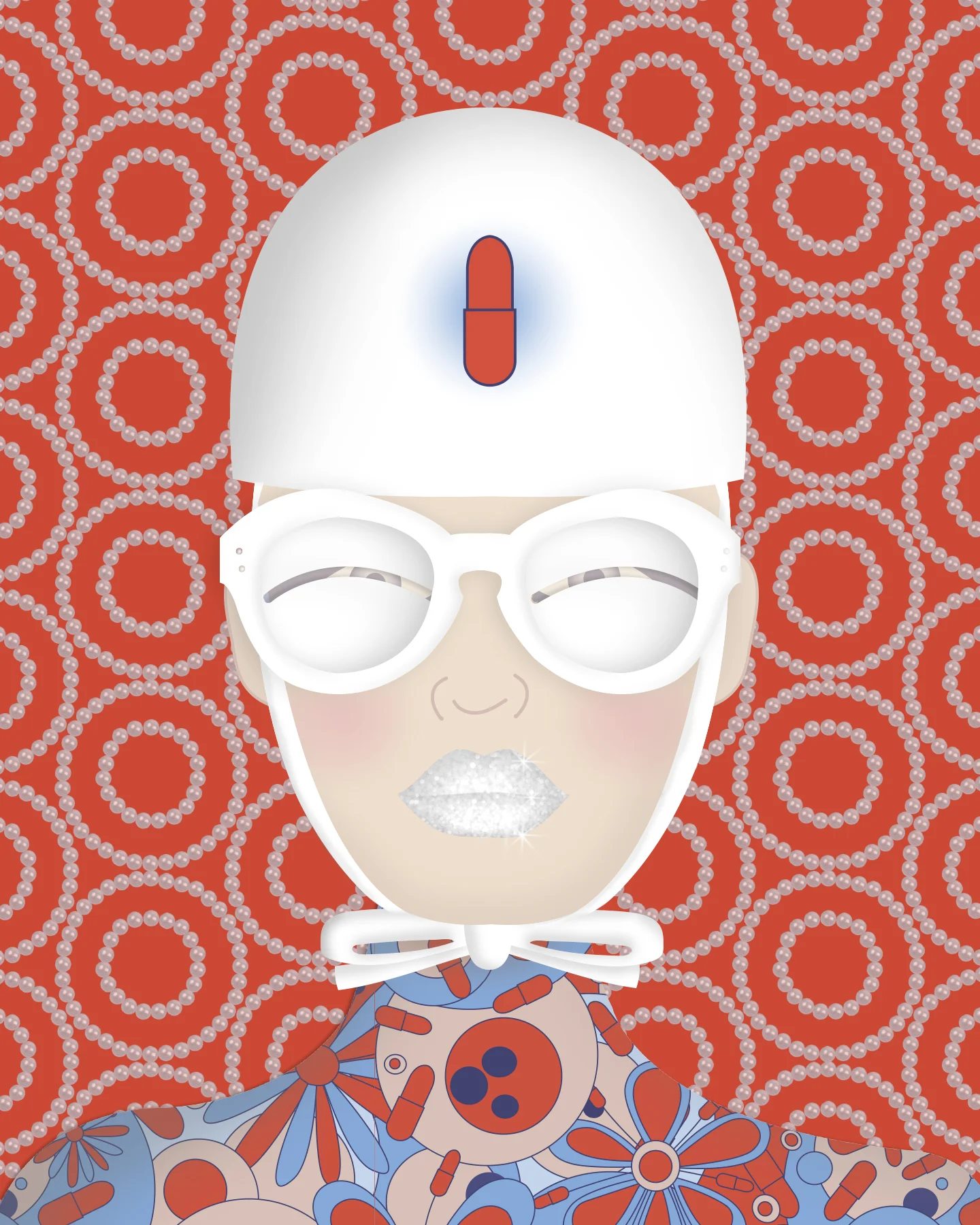 Have the Courreges (8 x 10 on paper)