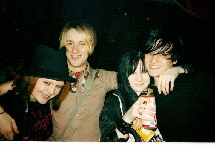 Popstarz in 2000: Rachel, me, Lisa and Daniel 