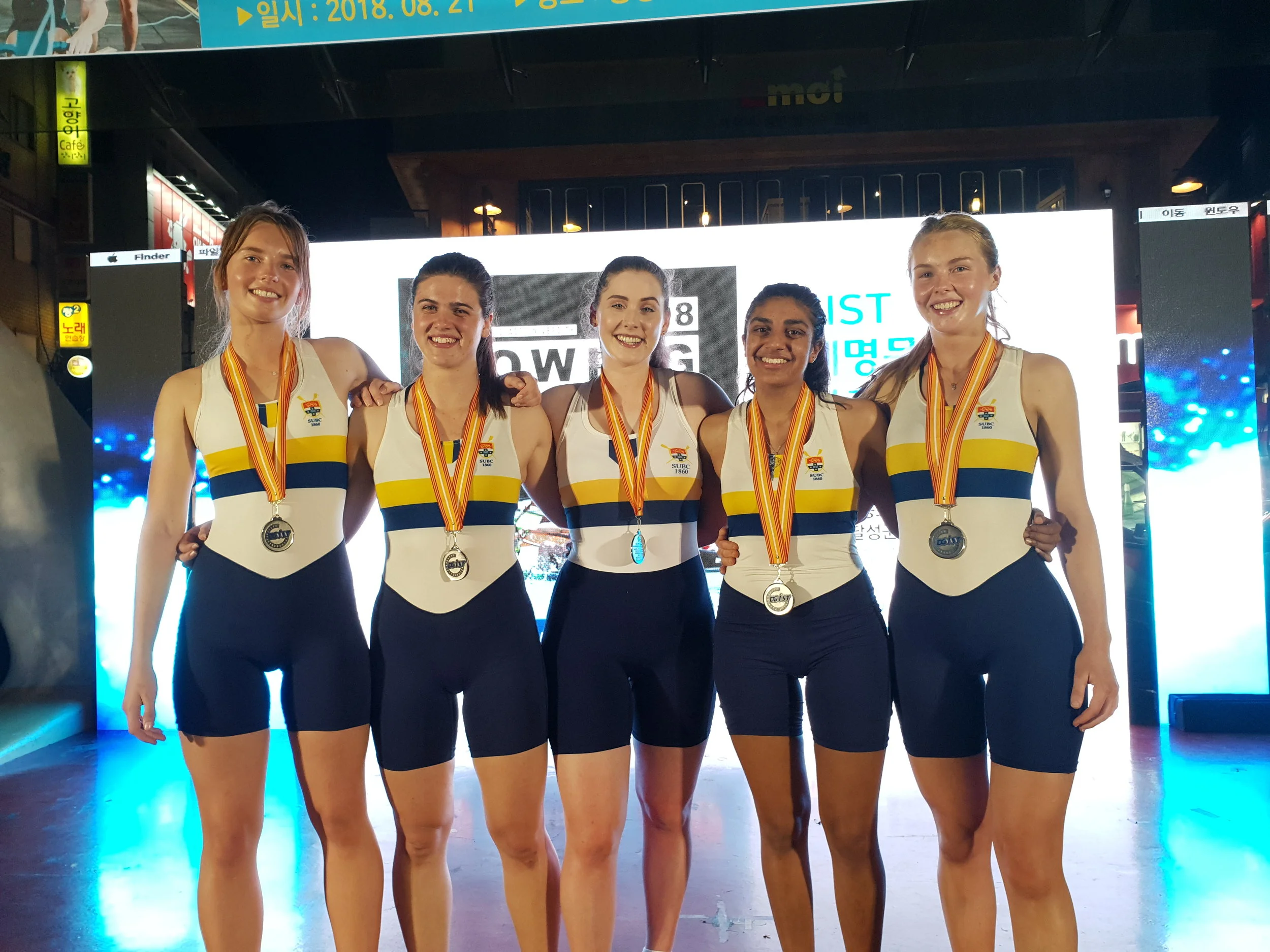  Korea 2018 - SUBC Women's Four
