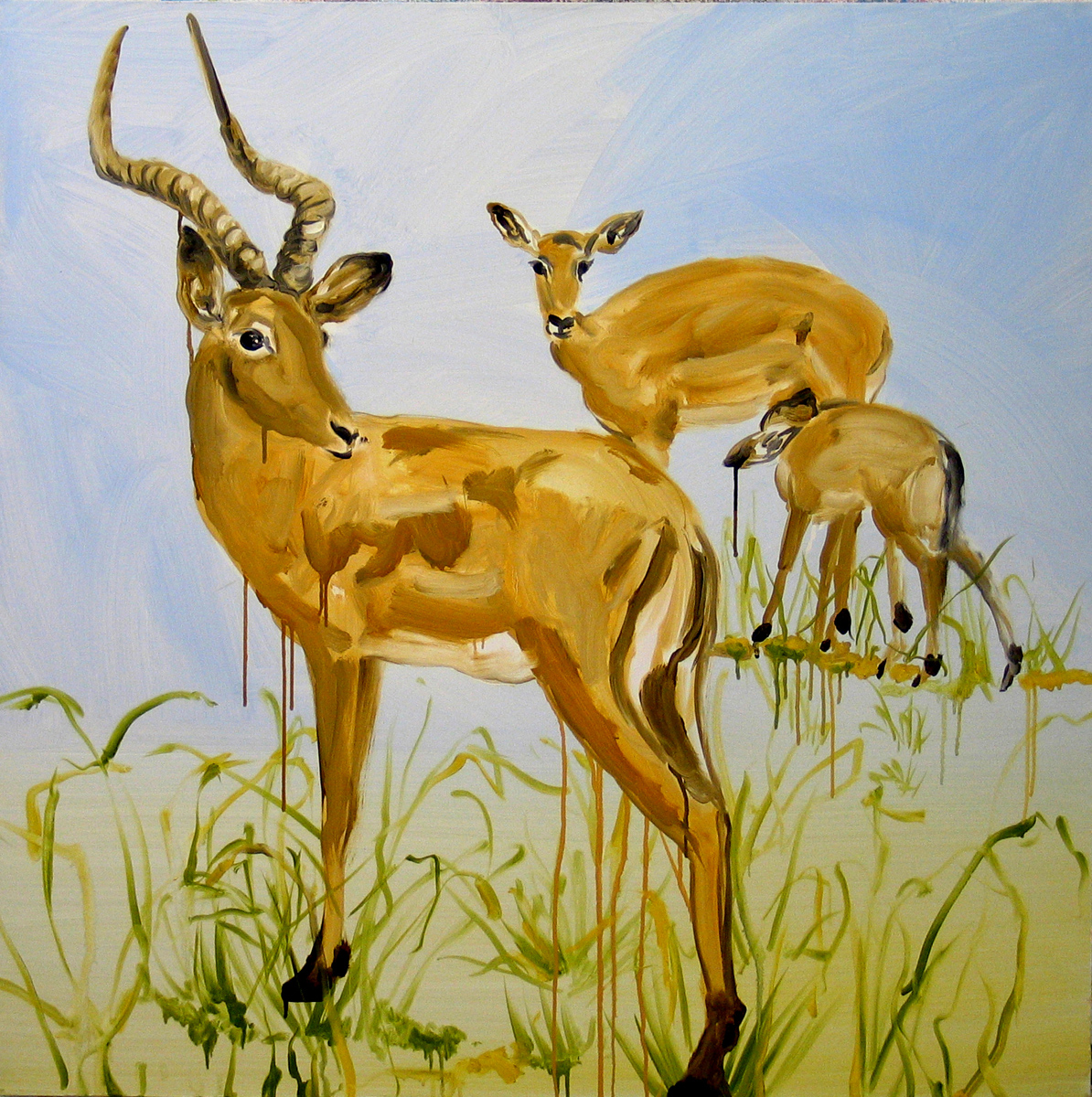 Untitled (Deer's Family)