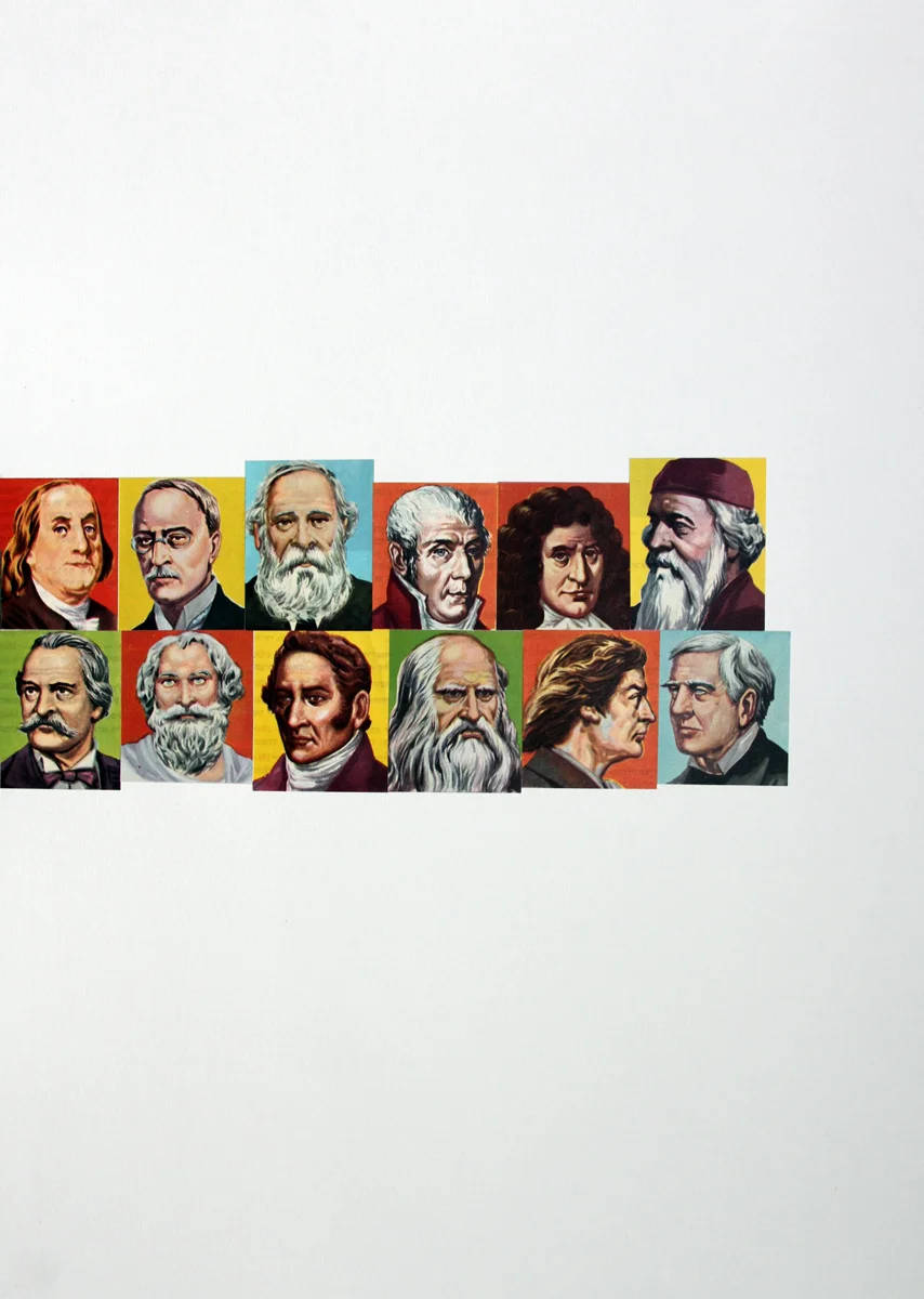 12 Encyclopedian Portraits