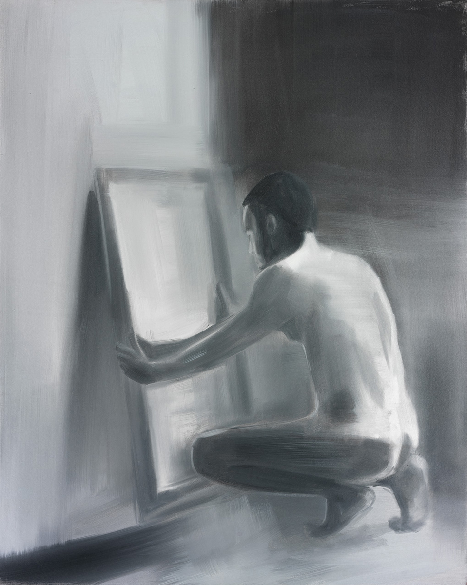 Man in front of a Mirror