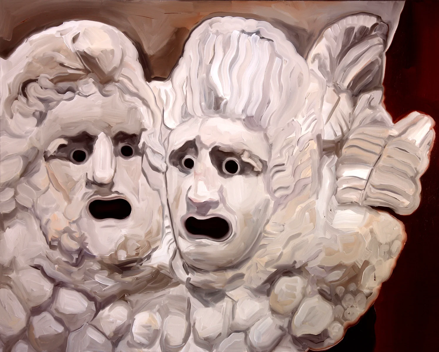 Untitled (Tragic Masks)