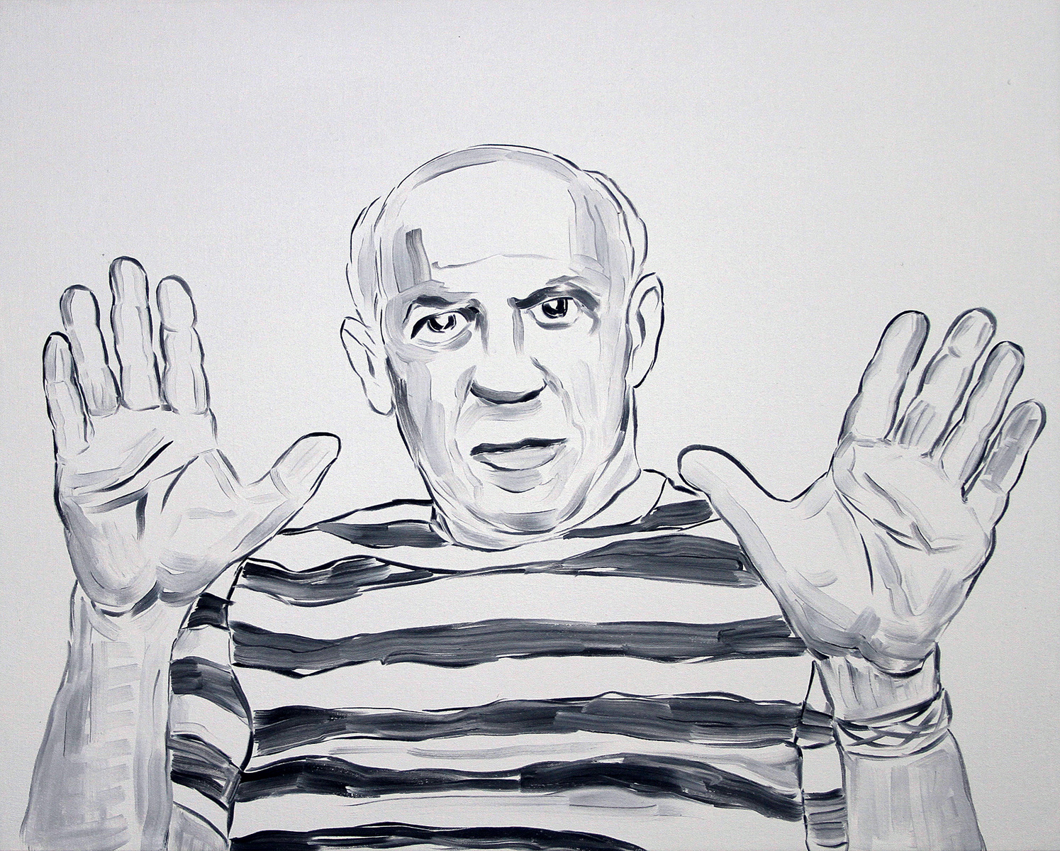 Picasso Lifting Hands (Empty)