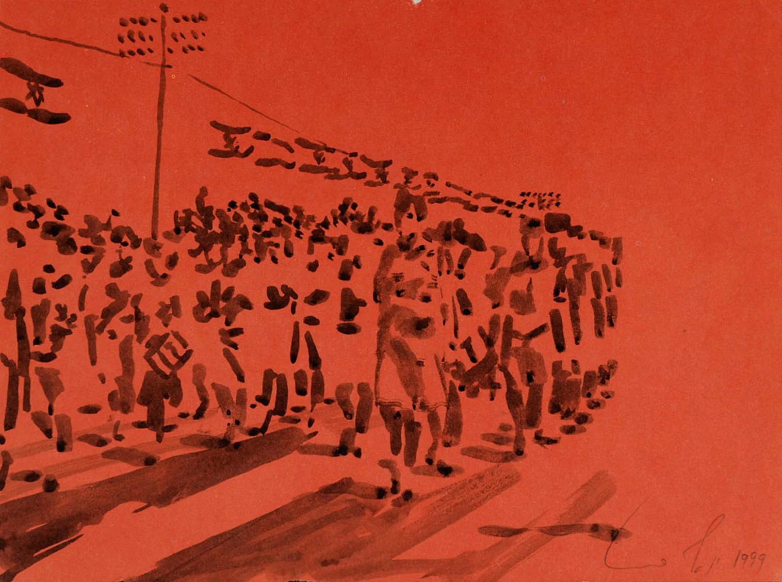 She-Soldiers Marching