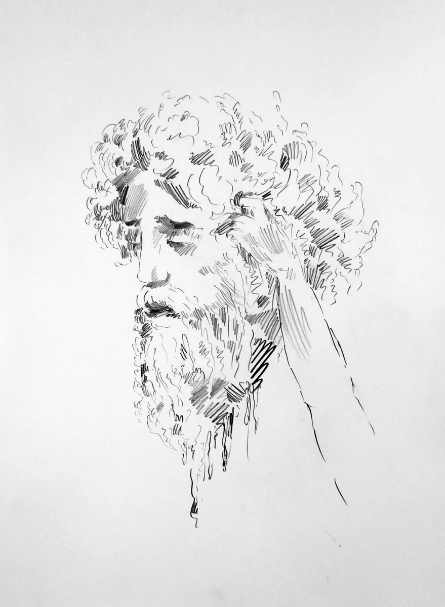 2009 pencil on paper 70x50 cm