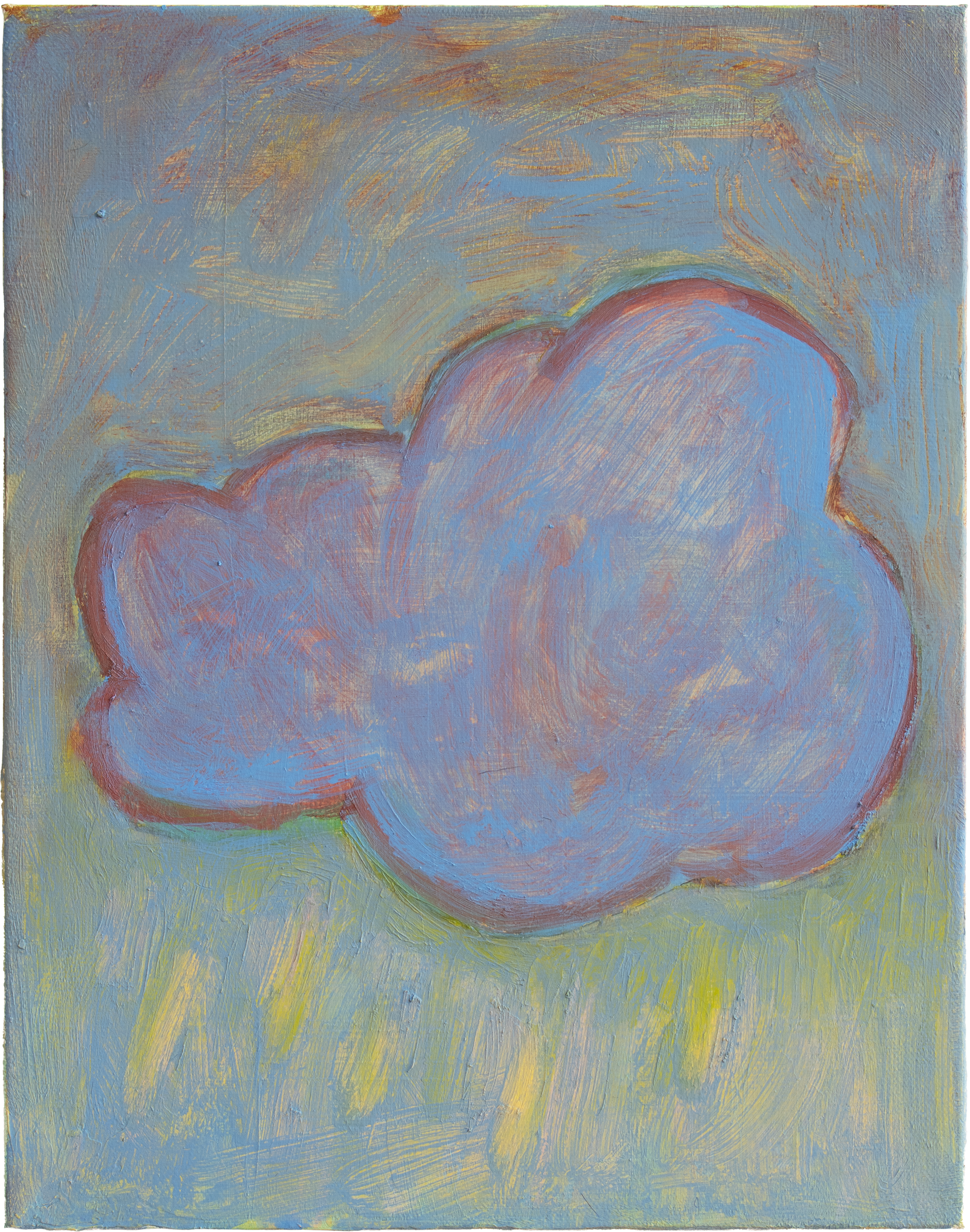     Blue Cloud                                                                                                        oil on canvas, 11 x 14 in.     