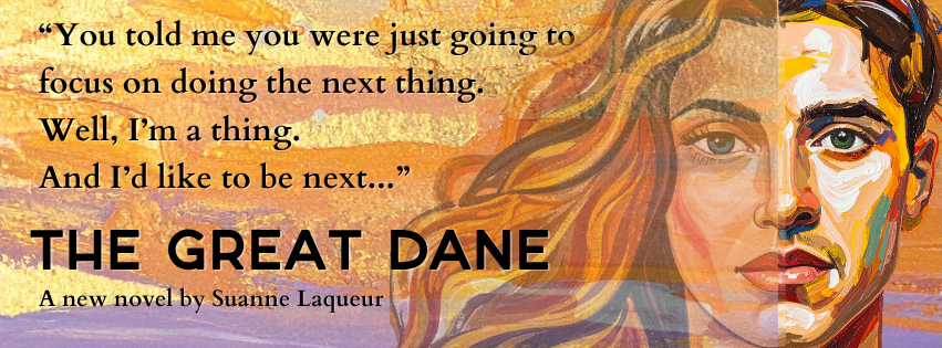 The Great Dane book cover by Suanne Laqueur
