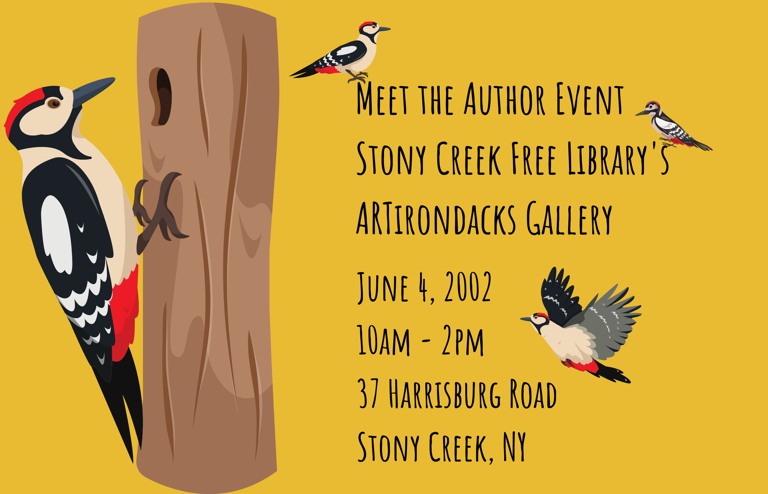 Meet the Author at Stony Creek