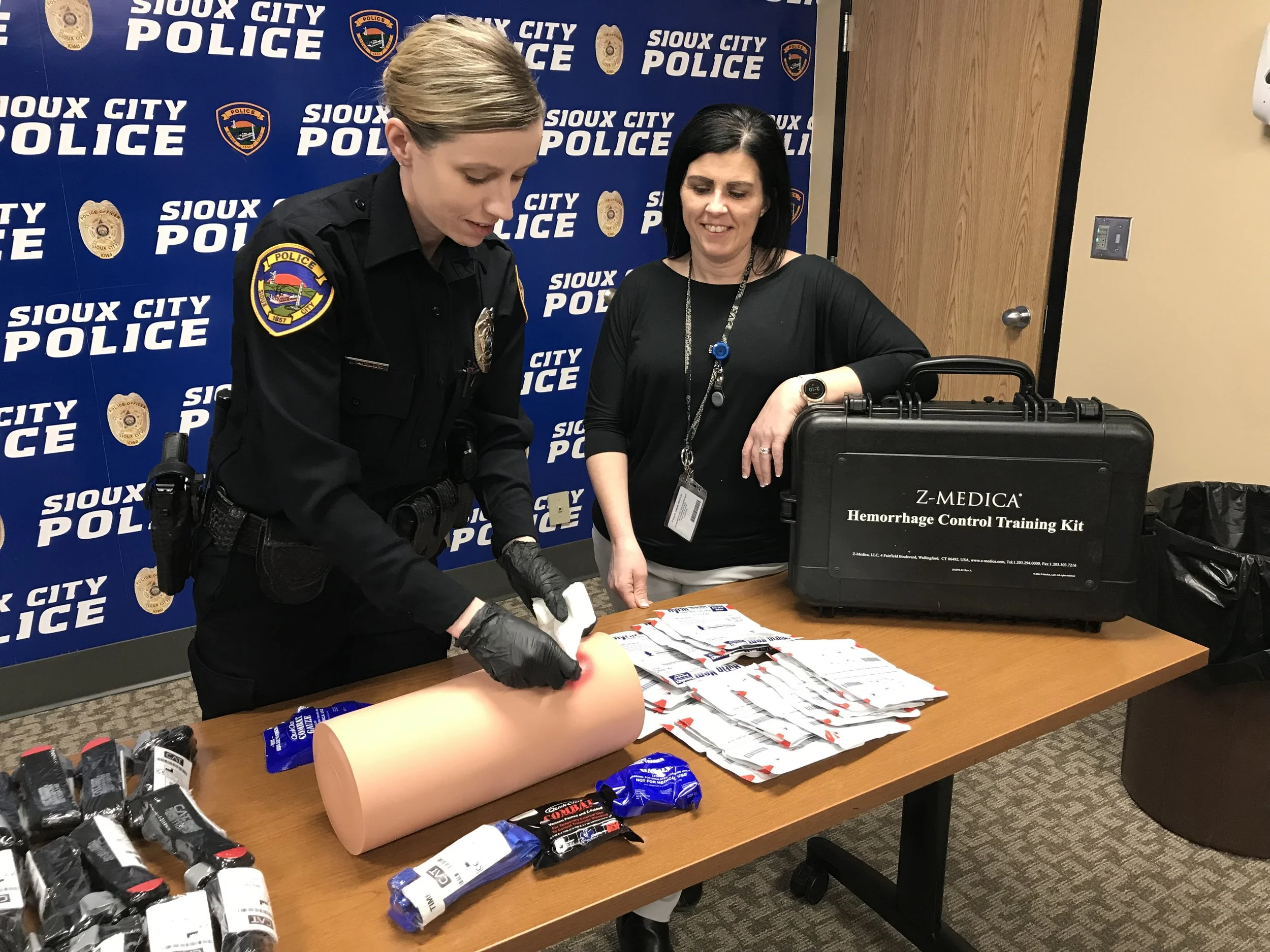 SCPD receives life-saving supplies 