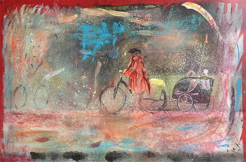 À Vélo 40x60