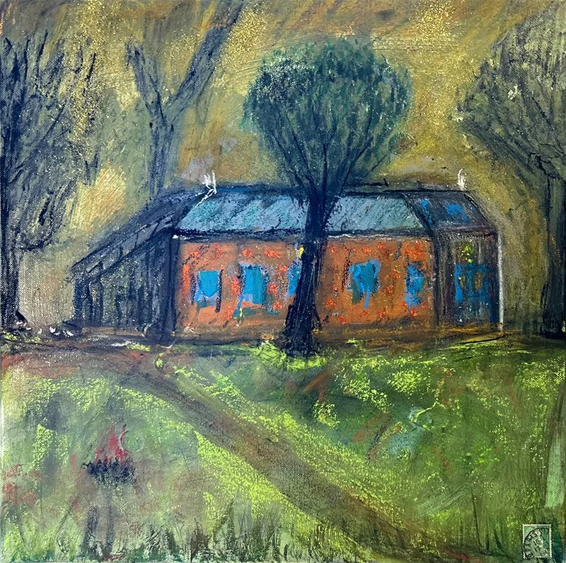 La Maison d'en Haut (40x40)