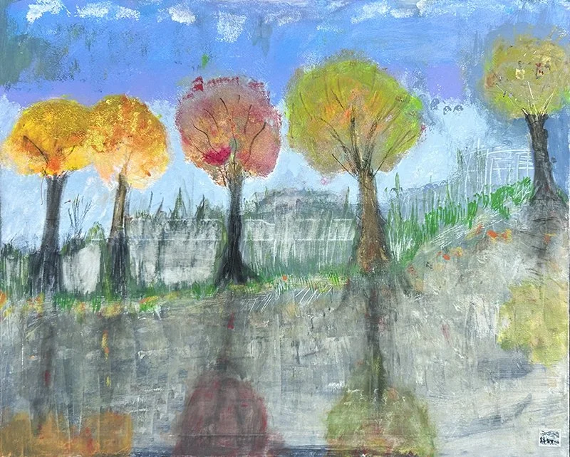 Marécage 100x80