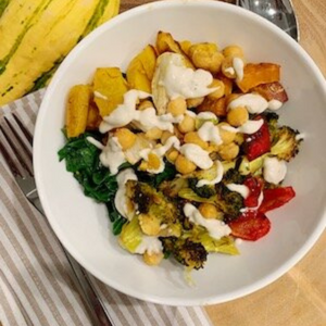 RAINBOW FALL HARVEST BUDDHA BOWL