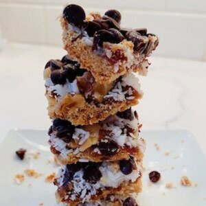 THE BEST "SEVEN" LAYER MAGIC COOKIE BARS (GLUTEN AND DAIRY FREE)