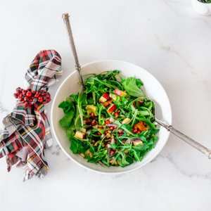 POMEGRANATE, BUTTERNUT SQUASH AND AVOCADO SALAD